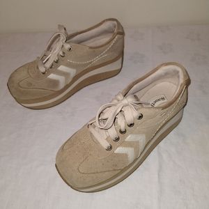 90s Skechers Somethin' else sneaker platform tan